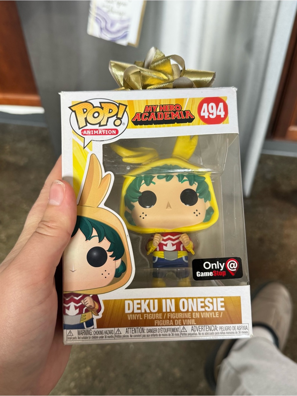 Funko Pop! Animation: My Hero Academia - Deku in Onesie #494 GameStop Exclusive